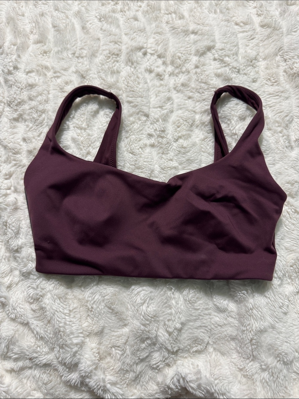 Nike skims Matte Scoop Neck Bra currant - Picture 4 of 5